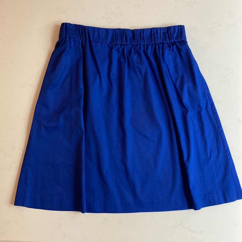 Talbots royal blue skirt